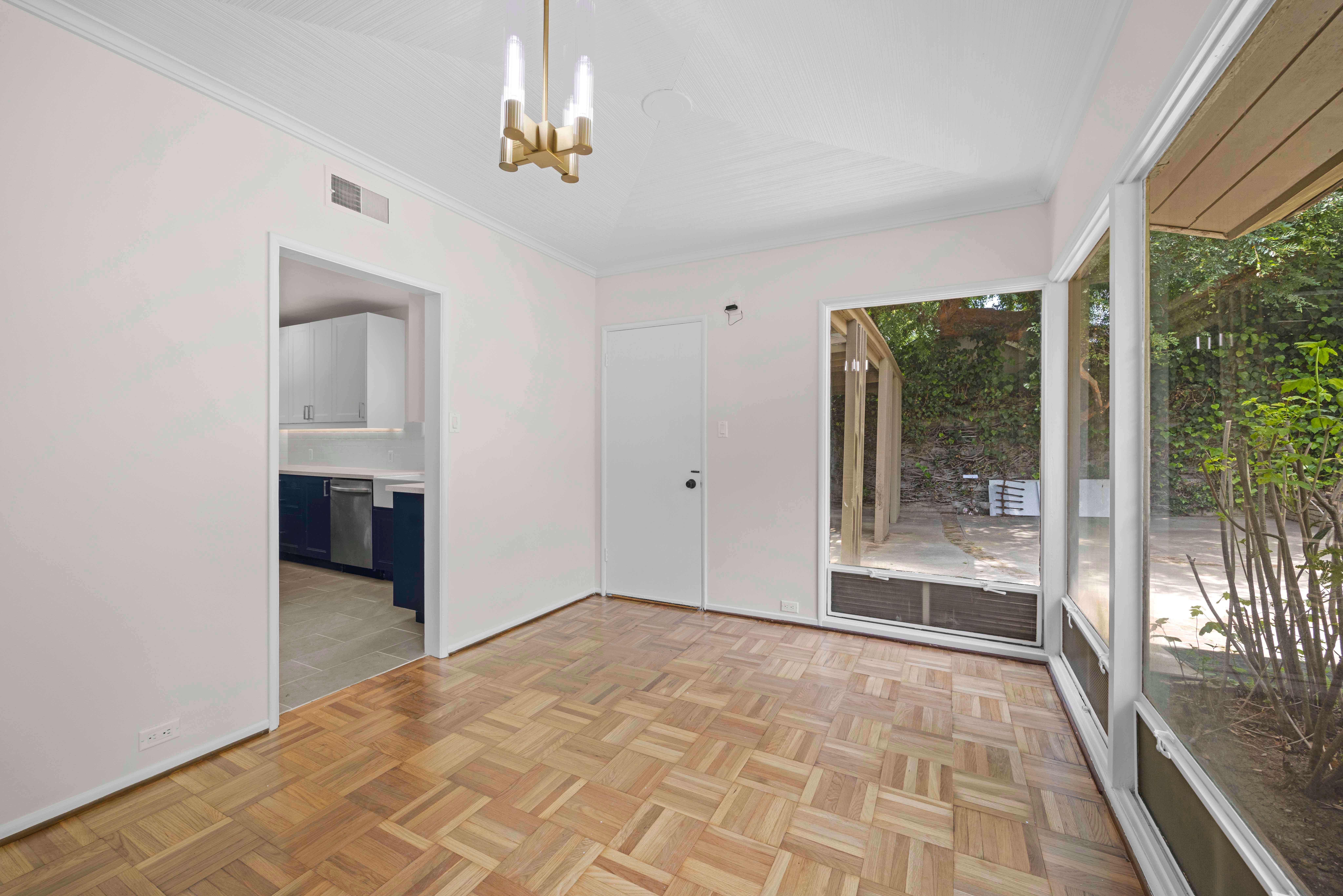 Unfurnished dining area with window light, SFV real estate