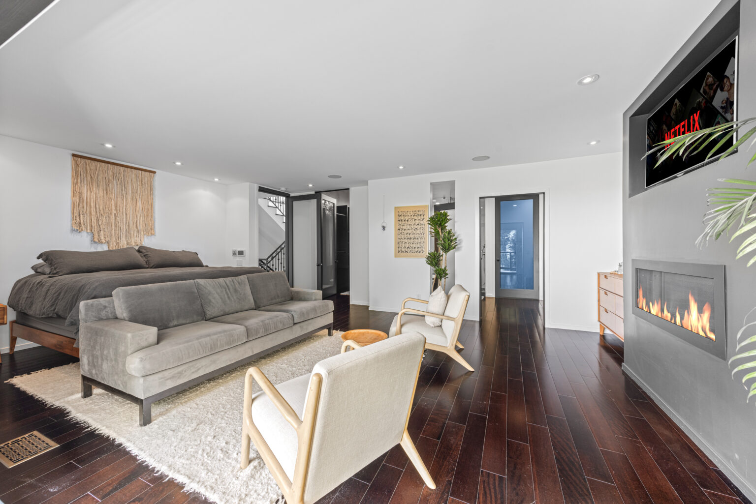 Bright open-concept living room in a San Fernando Valley listing by L.A. REP.
