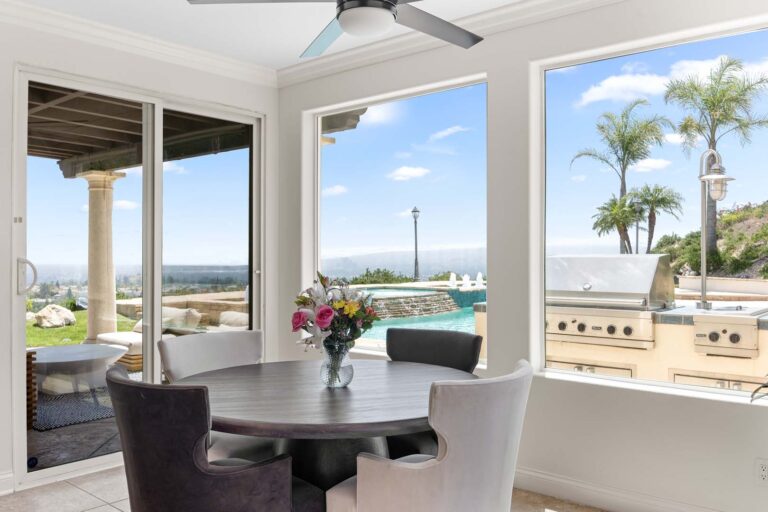 Same dining nook at slightly different angle